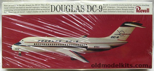 Revell 1/120 Douglas DC-9 - N9DC Prototype, H246 plastic model kit